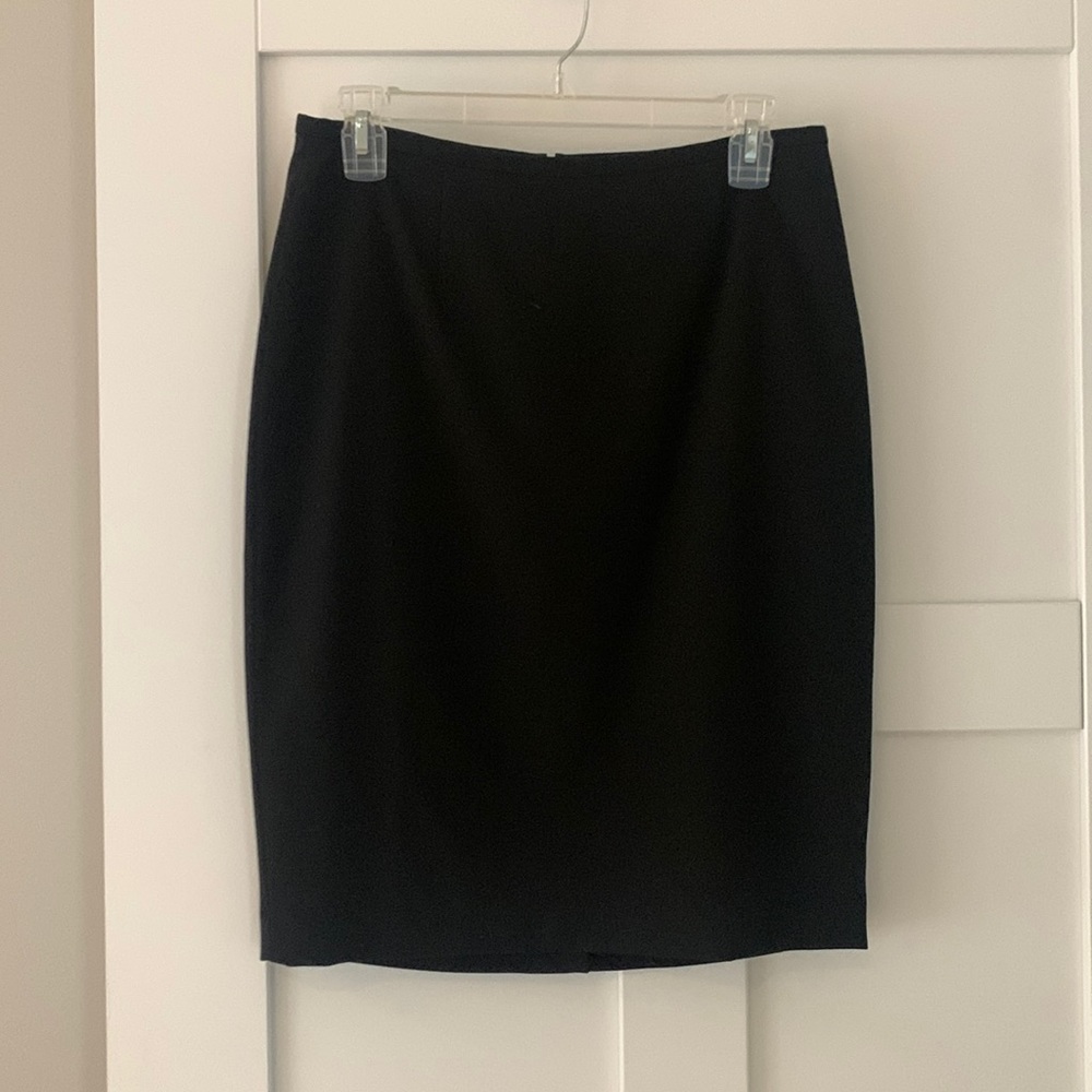 Calvin Klein black pencil skirt